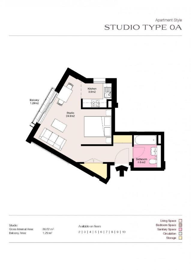Kings Wharf Quay29 - Large Studio Apartment With 3 Pools - Gym - Rock Views - Holiday And Short Let Apartments In Gibraltar Luaran gambar